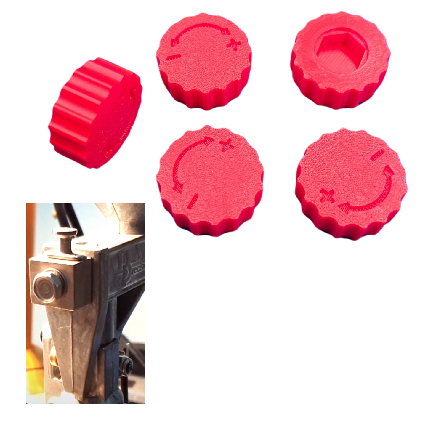 Powder Measure Knob for Dillon RL550/XL650/XL750/ Super 1050 RL 1100 (Pack 5 Pcs)