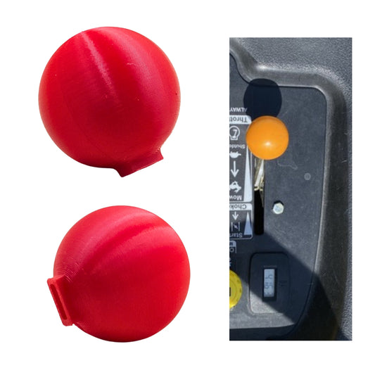 Throttle Control Knob for John Deere Z425, Z225, Z645, Z665 (Pack 2 Pcs), Rojo