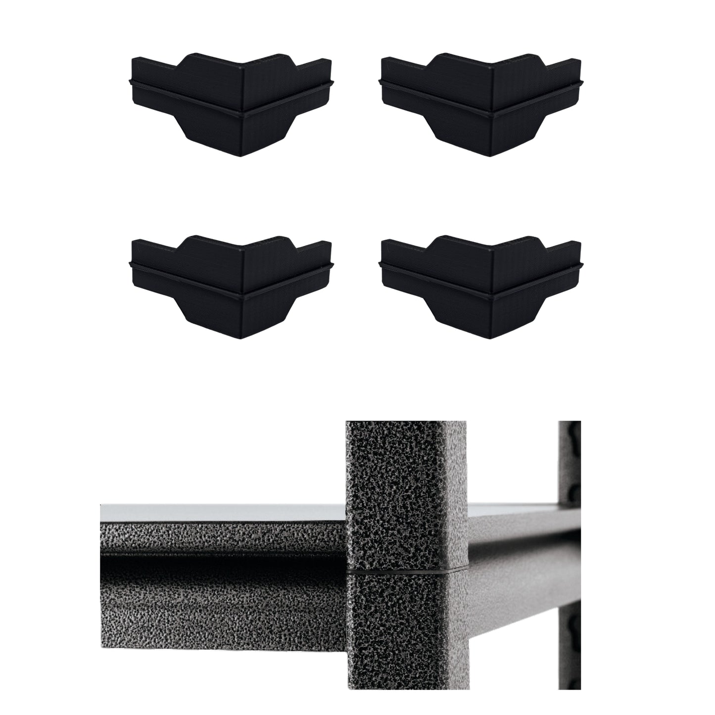 Whalen Post Insert Corner Connector for Shelving Costco (4 PCS)