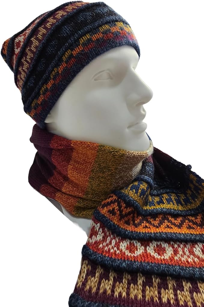 scarf for women alpaca scarf winter scarf for women wool scarf men scarf and hat, Apaca Peru