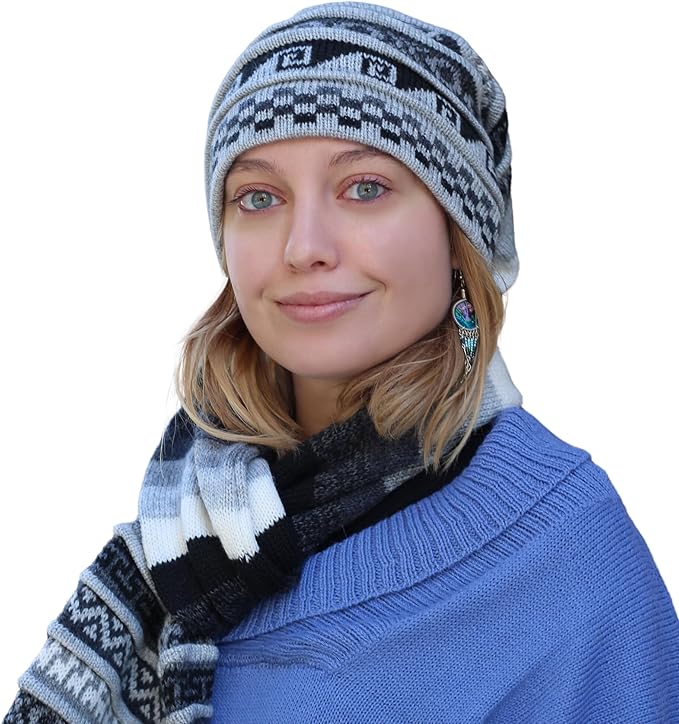 scarf for women alpaca scarf winter scarf for women wool scarf men scarf and hat, Apaca Peru